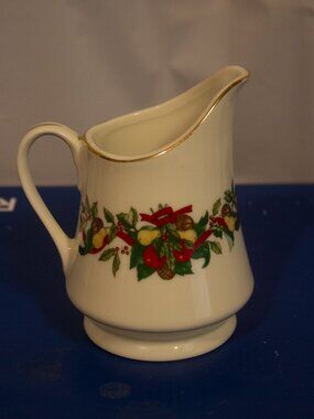 Christmas Bounty Creamer by AMC Crafted in Japan